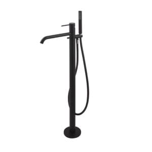 ROUND Zemine Monte Duş Bataryası Matt Black