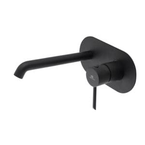 ROUND Tek Kollu Lavabo Bataryası Matt Black