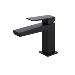 SQUARE Lavabo Bataryası Matt Black