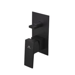 SQUARE Tek Kollu Duş Bataryası Matt Black