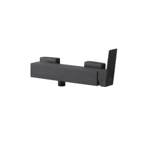 SQUARE Duvardan Duş Bataryası Matt Black