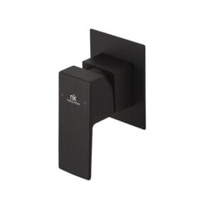 SQUARE Tek Kollu Duş Bataryası Matt Black