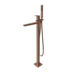 SQUARE Zemine Monte Duş Bataryası Brushed Copper