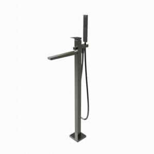 SQUARE Zemine Monte Duş Bataryası Brushed Titanium