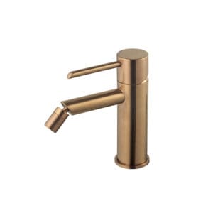 ROUND Lavabo Bataryası Brushed Copper