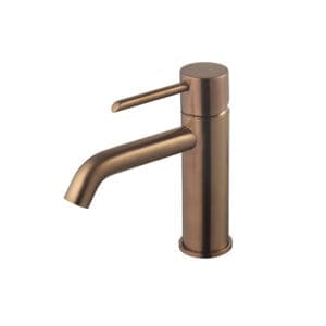 ROUND Lavabo Bataryası Brushed Copper