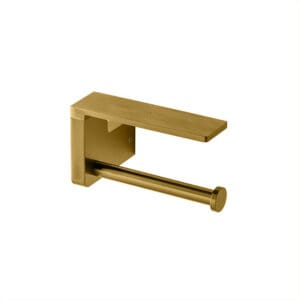 URBAN C Kapaklı Tuvalet Kağıtlık Brushed Gold