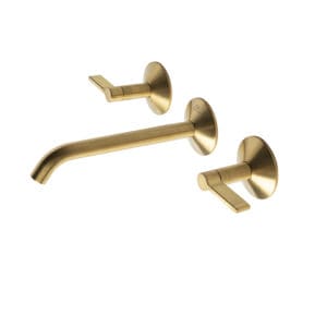 LIGNAGE Duvardan Lavabo Bataryası Brushed gold