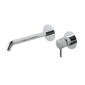 ROUND Tek Kollu Lavabo Bataryası Chrome