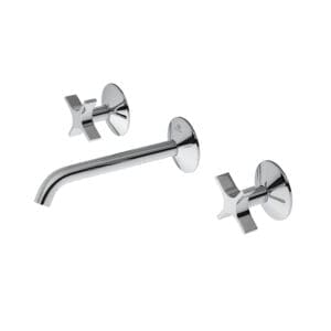 LIGNAGE Duvardan Lavabo Bataryası Chrome